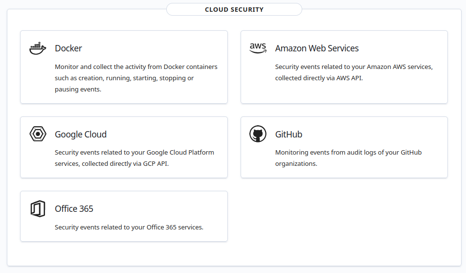 Cloud security