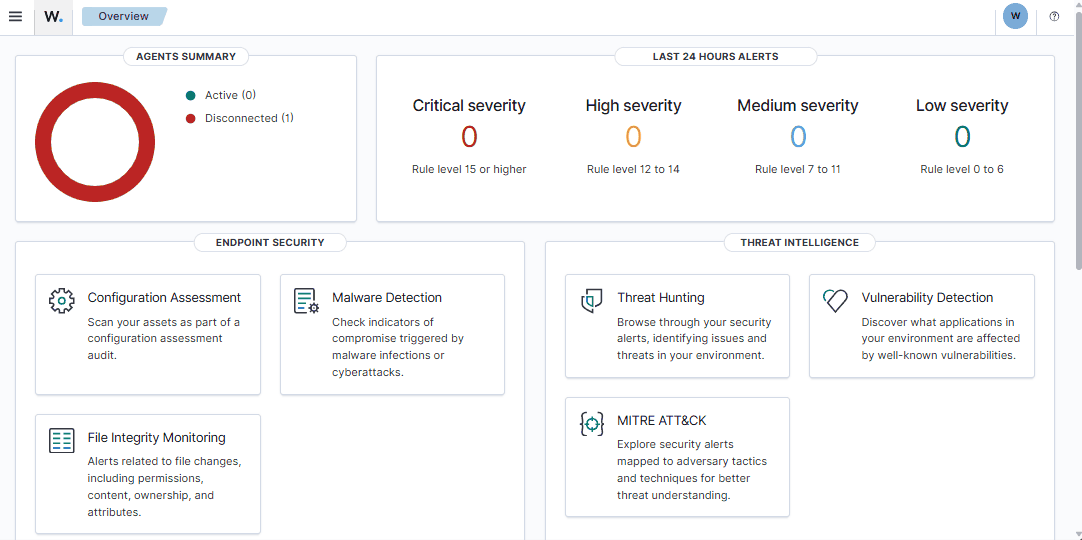Creating and setting a Wazuh read-only user