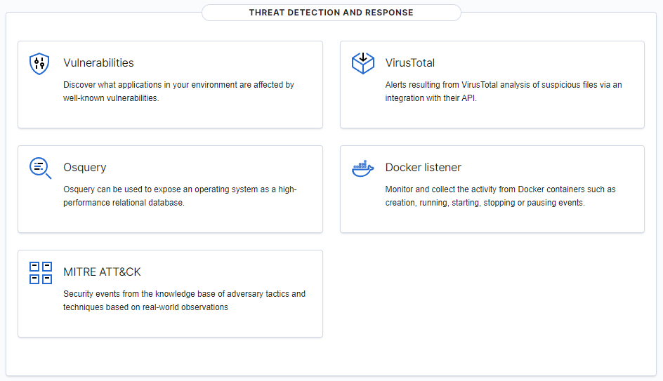 Threat detection and response