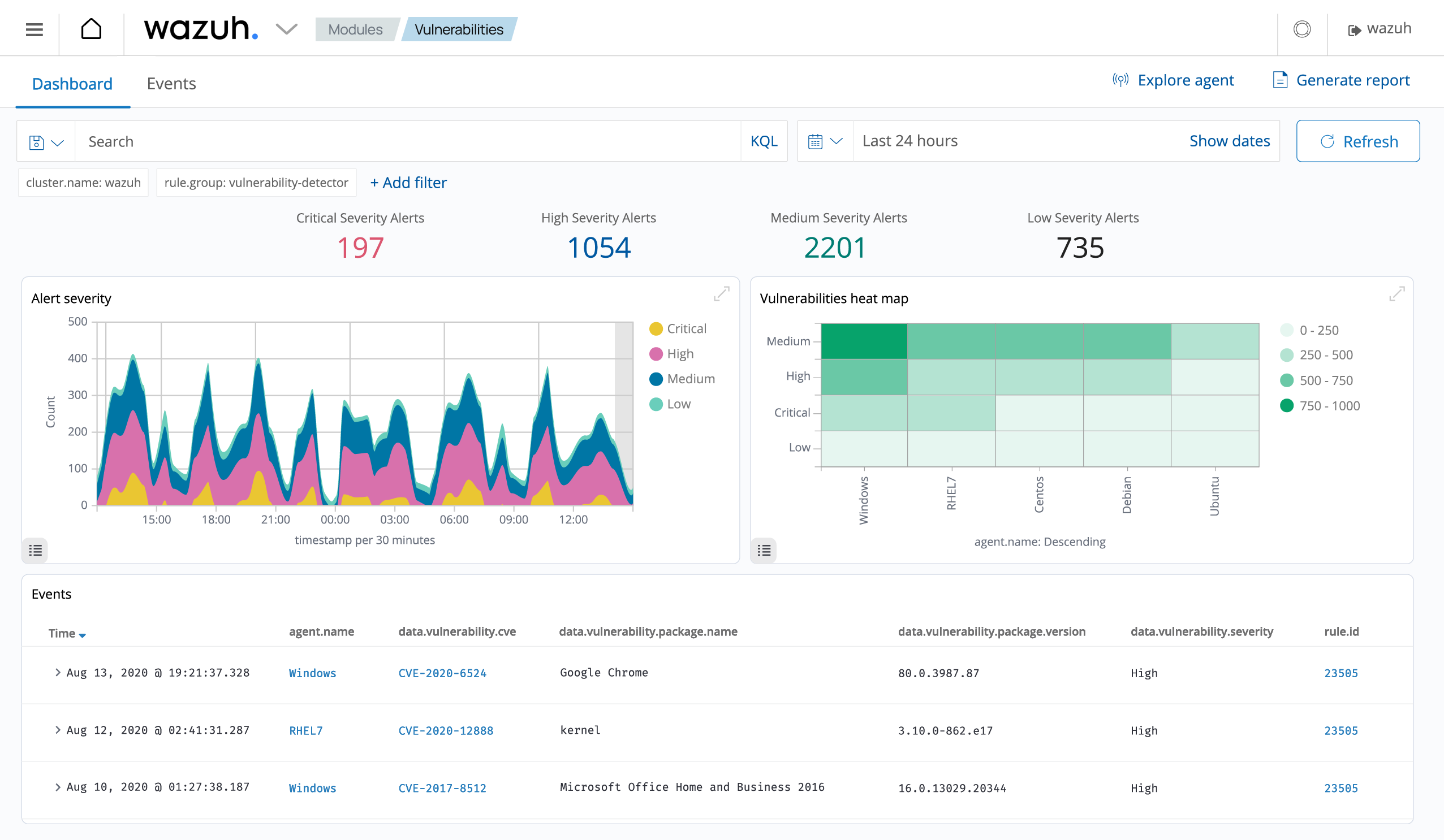 Vulnerability detection