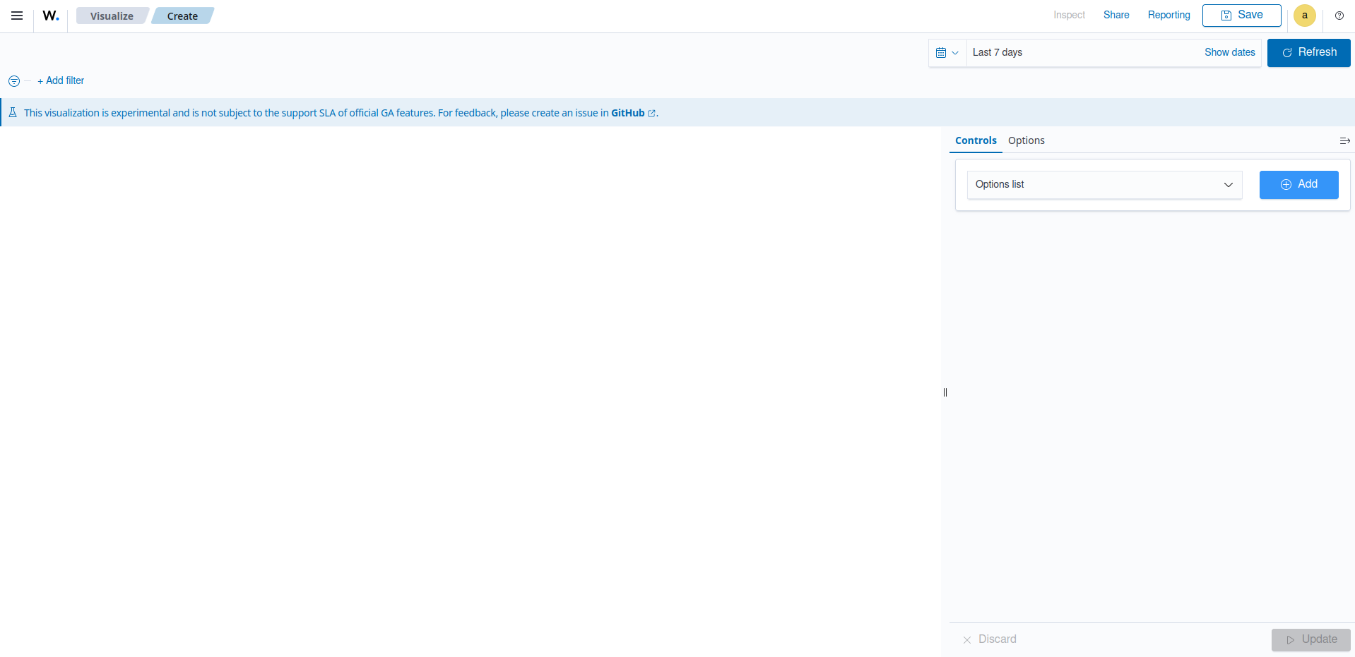 Create controls visualization