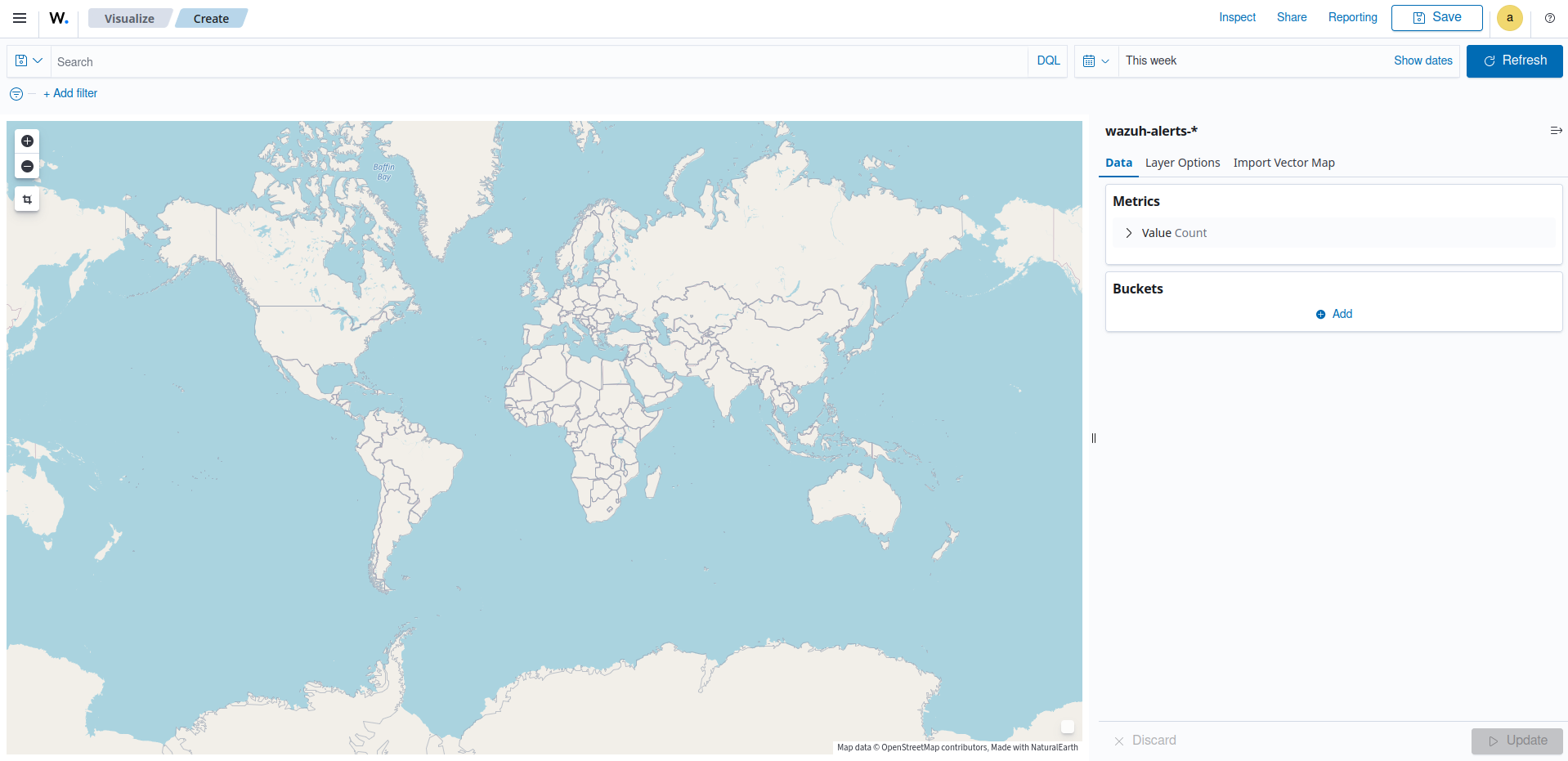 Create region map visualization