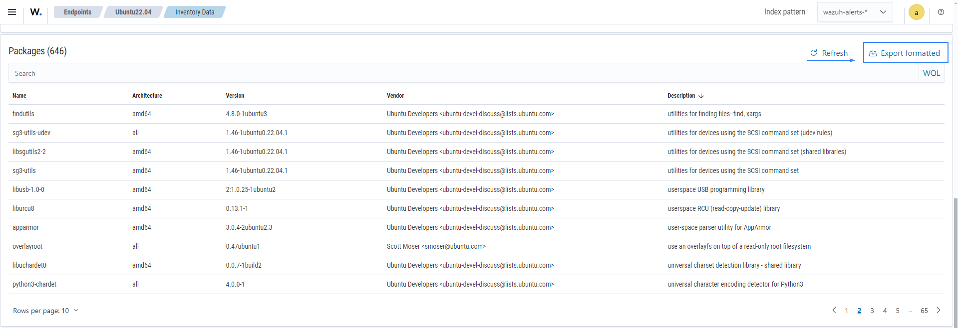 Download CSV