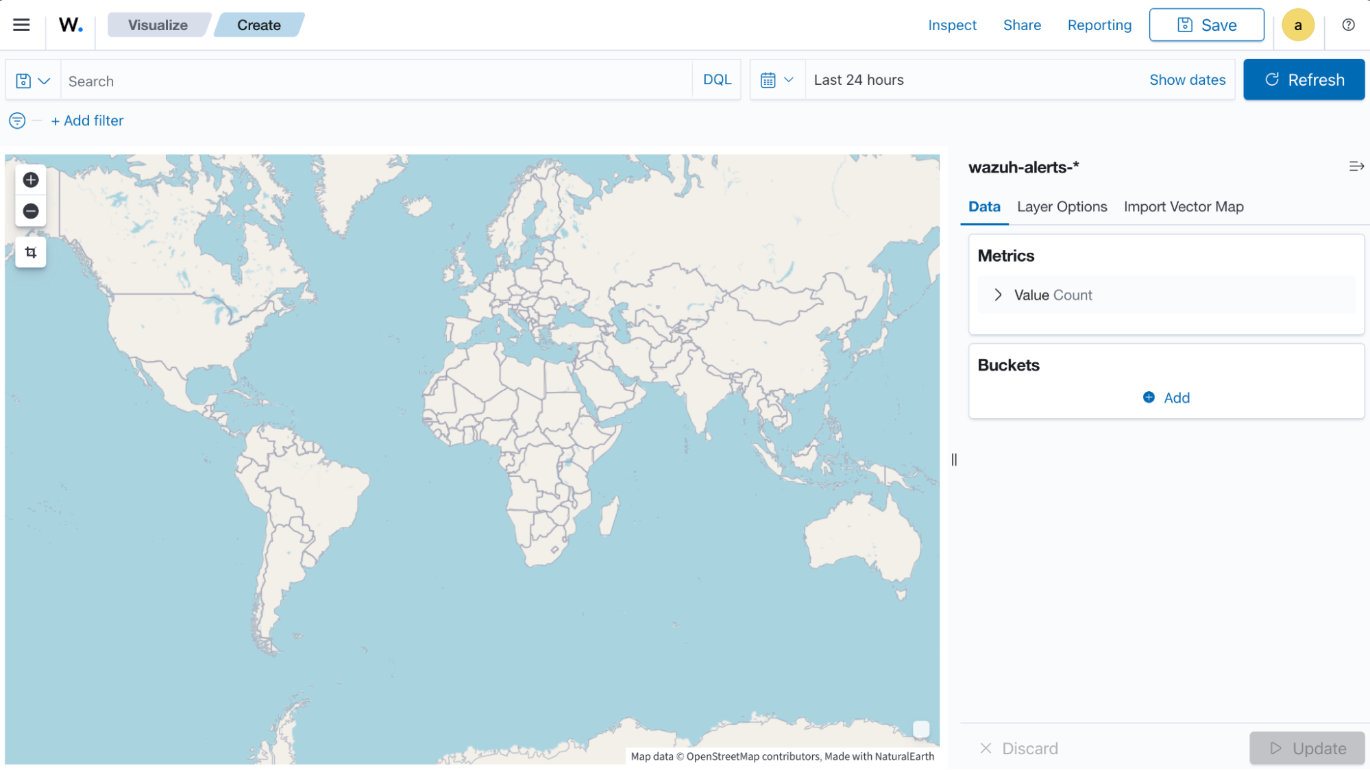 Create region map visualization