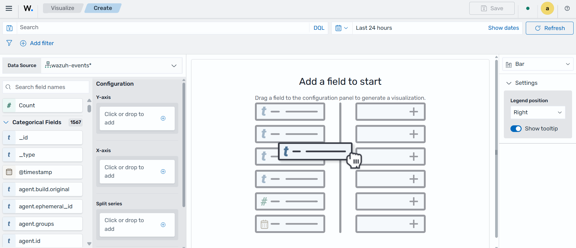 Create VisBuilder visualization