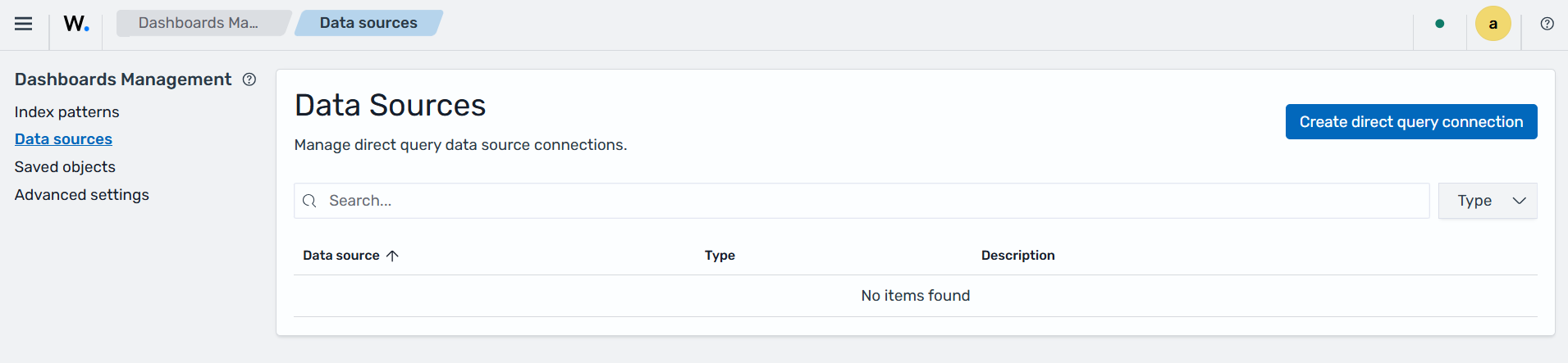 Data sources