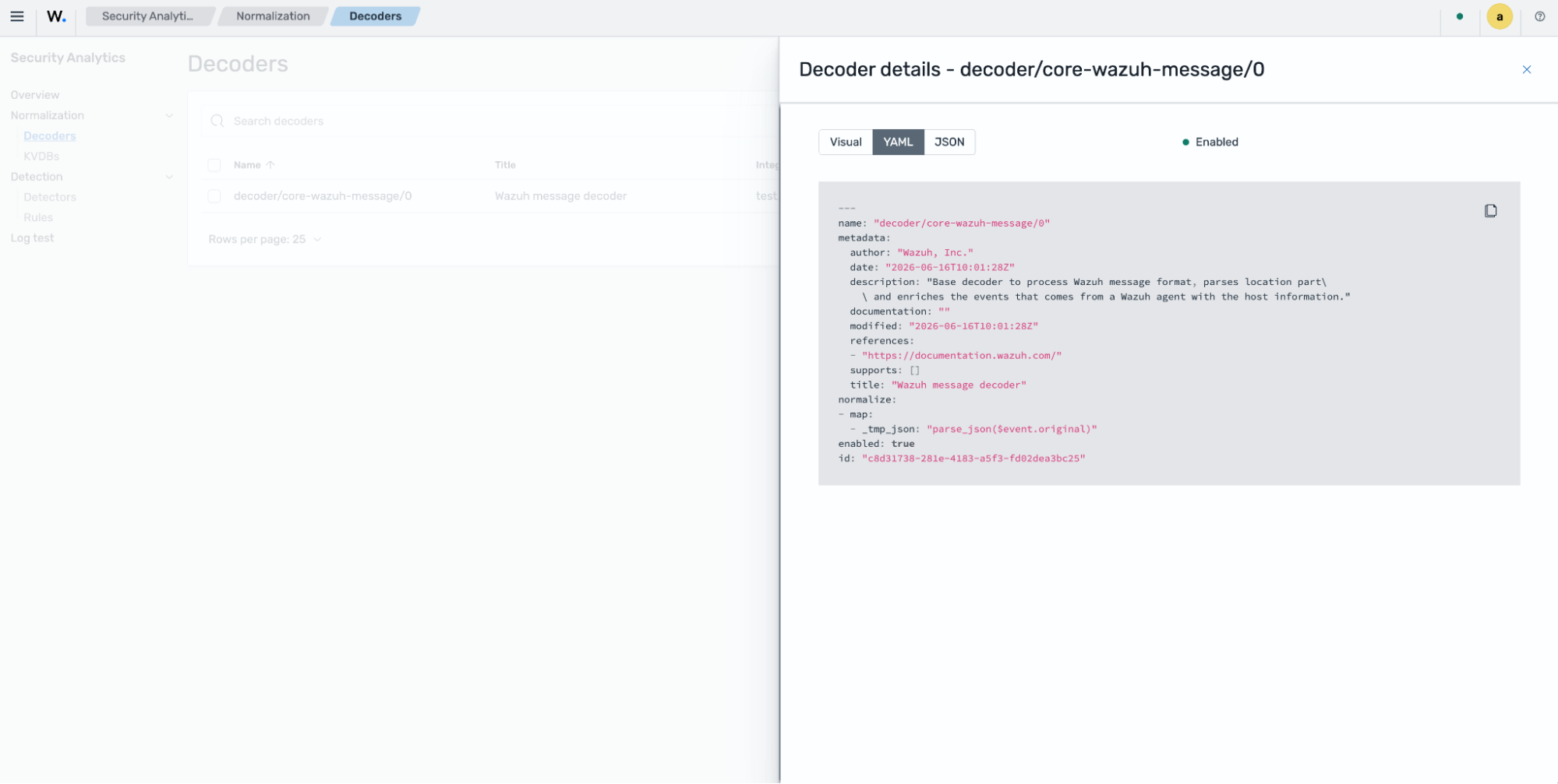 Root decoder