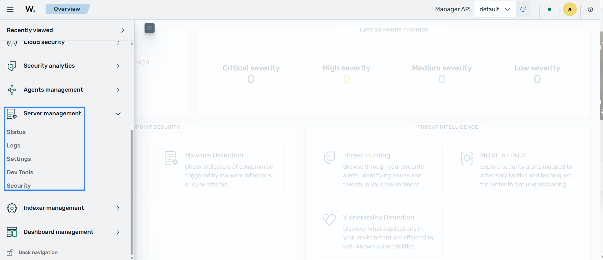 Server management