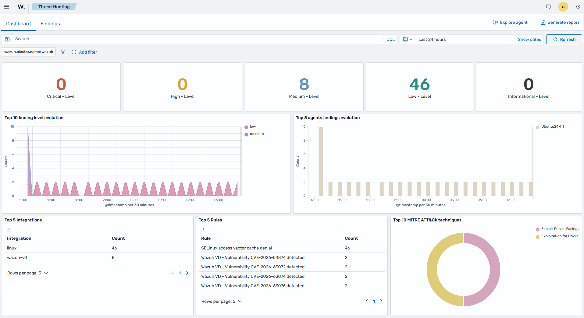 Threat hunting