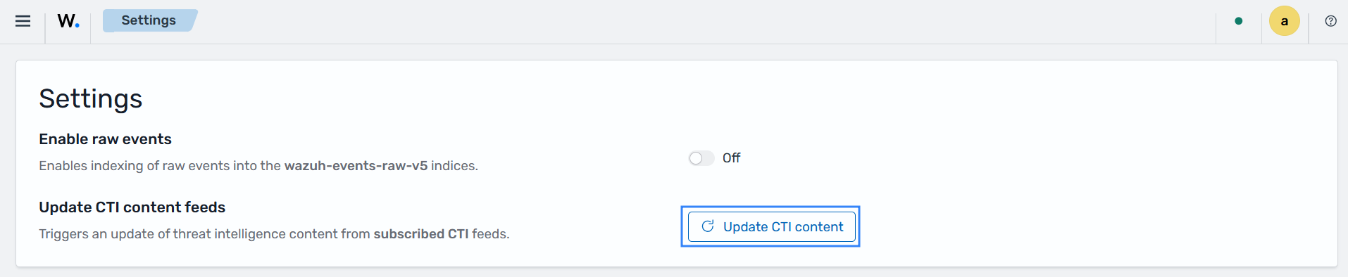 Update CTI content