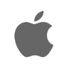 Apple logo representing macOS